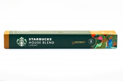 Кофе в капсулах Starbukcs Nespresso House Blend Lungo 10 кап. 57 гр