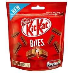 Шоколадные палочки “KitKat Bites Peanut Butter Pouch” 104 грамма