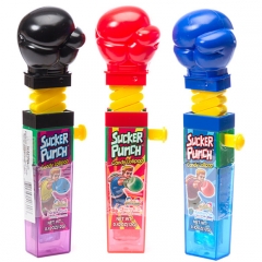 Леденец Kidsmania с фруктовым вкусом боксерские перчатки 12 грамм