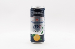 Напиток безалкогольный газированный с соком апельсина Чино без сахара Sanpellegrino 330 мл ж/б