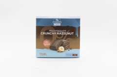 Молочный шоколад без сахара Choco Lake с начинкой из хрустящего лесного ореха (Иордания) 70г