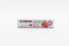 Жевательная конфета Flufberry со вкусом клубники (Китай) 17г